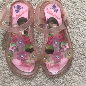 American Girl Wellie Wishers jelly sandals